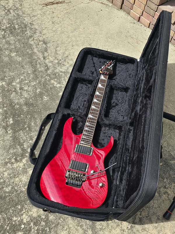 【週末値下】Ibanez エレキギター RG320E フロイド/EMG ブラック Ibanez RG320 DX with EMG 81 & 85 with case | Reverb