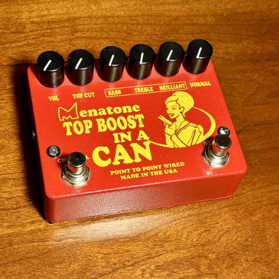 Reverb.com listing, price, conditions, and images for menatone-top-boost-in-a-can