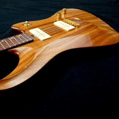 Rukavina Mahogany J Model 25" Offset Guitar image 5