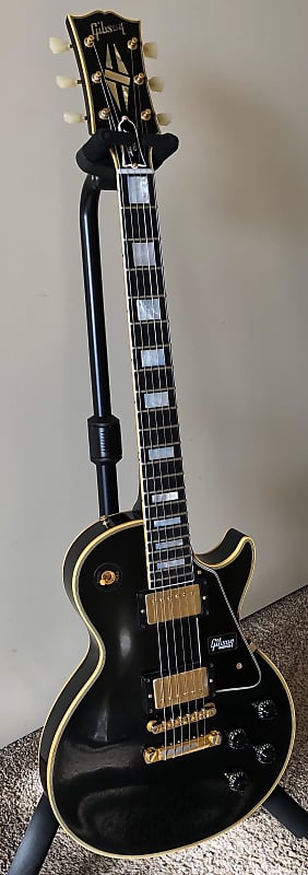 Gibson Custom Shop Wildwood Spec ‘57 Les Paul Custom w/ Slim 60’s Neck 2019 VOS Ebony image 1