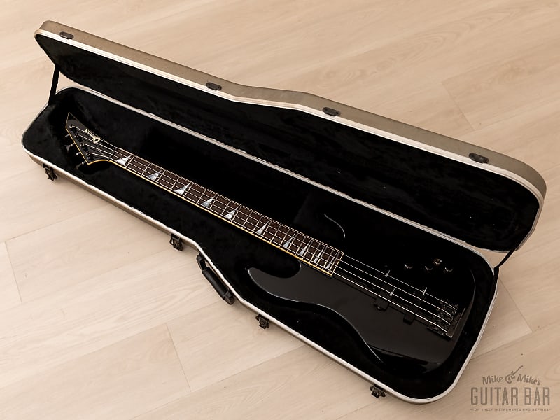 1989 Charvel by Jackson Soloist SLB-125 Neck Through PJ Bass Black