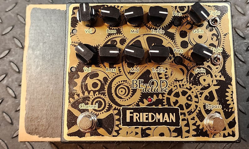 Friedman BE-OD Deluxe Overdrive Boost Distortion Clockworks