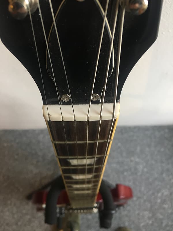 Burny Super Grade SG Cherry Left Handed | Reverb