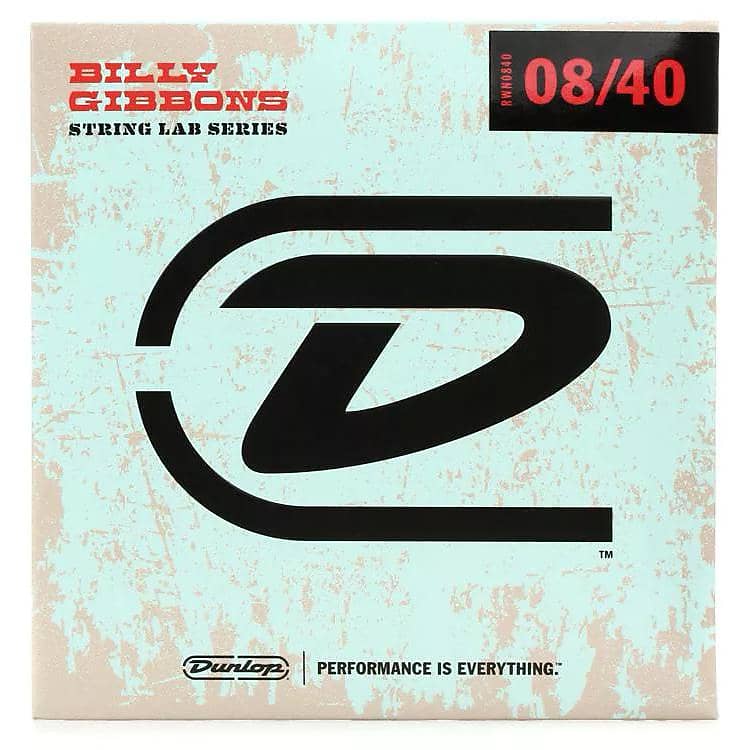 Dunlop RWN0840 Billy Gibbons Rev. Willy's Electric Guitar Strings - .008-.040 Super Fine image 1