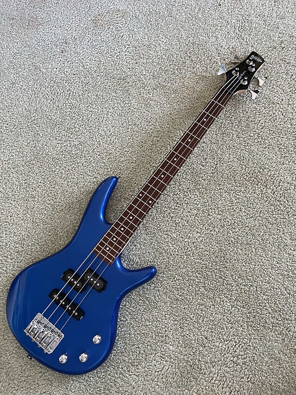 Ibanez Mikro Bass - Starlight Blue - New Condition image 1