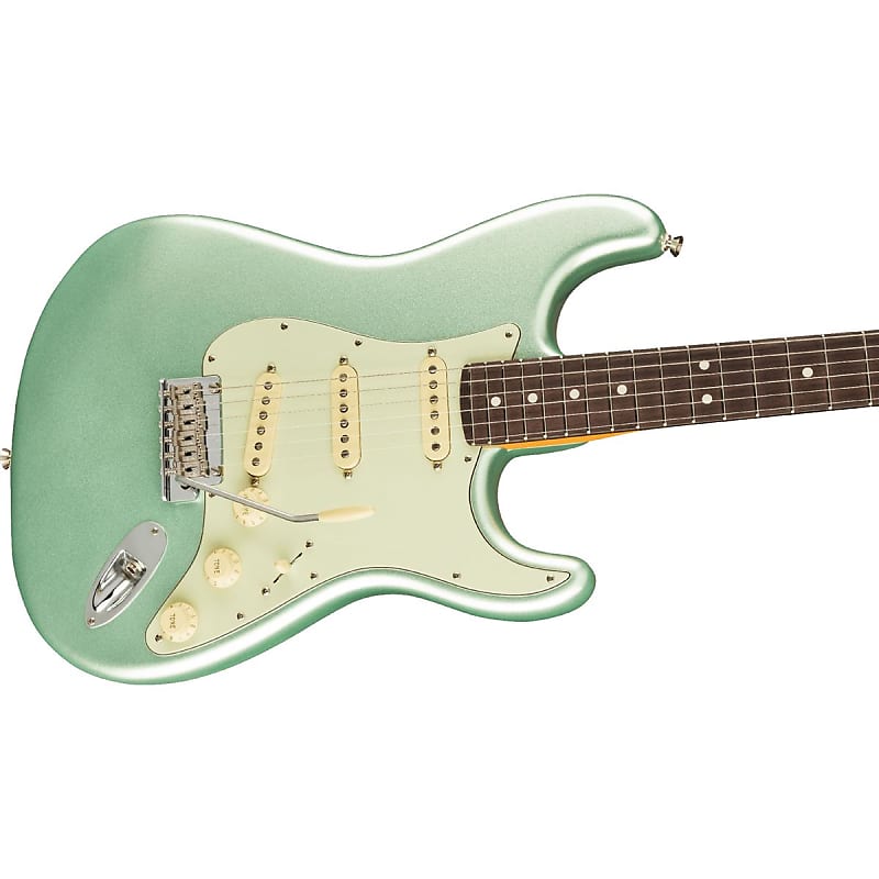 Fender  American Professional II Stratocaster, Rosewood Fingerboard,  Mystic Surf Green image 1