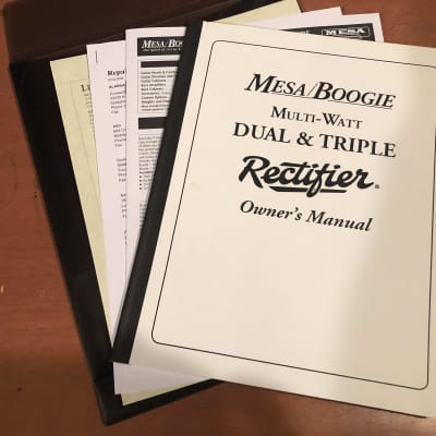 Mesa Boogie Triple Rectifier Solo Head 150  4x12 Half Back Cabinet 4JB Ibanez 7-string RG image 18