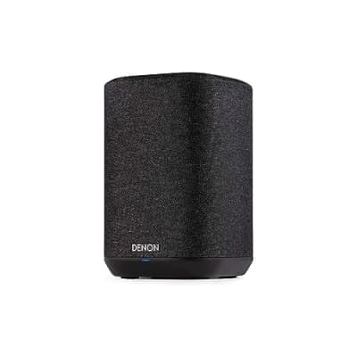 Denon Home 150 Wireless Speaker (2020 Model) | HEOS Built-in, AirPlay 2, and Bluetooth | Alexa Compatible | Compact Design | Black image 1