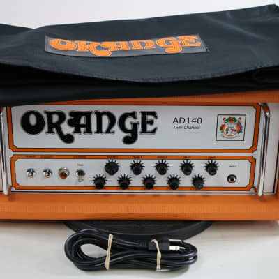 Rare ORANGE AD-140HTC Twin Channel Tube Guitar Amplifier Head - US Seller - NICE image 1