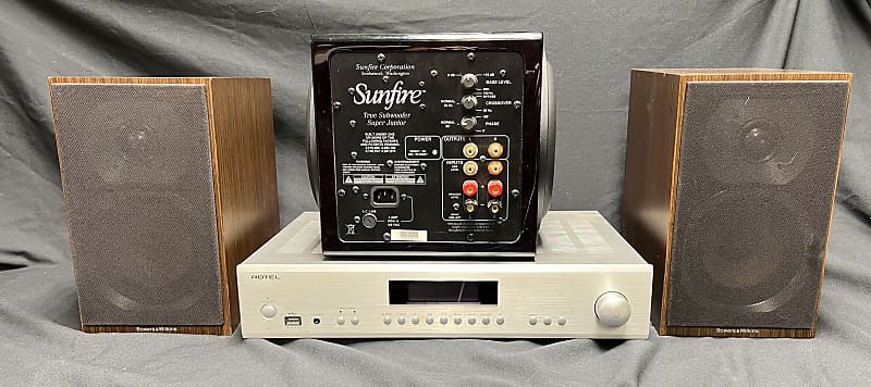 Pair Bowers &amp; Wilkins CM1 Speakers  			