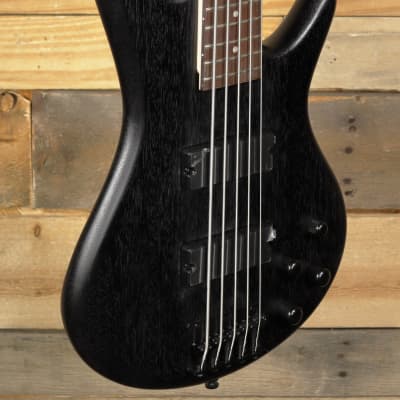 Ibanez GSR205B 5-String Bass Weathered  Black for sale