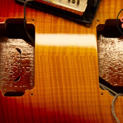 2004 Left-Handed Gibson Custom Shop '68 Reissue Les Paul Custom Figured Tri Burst ~Video~ image 11
