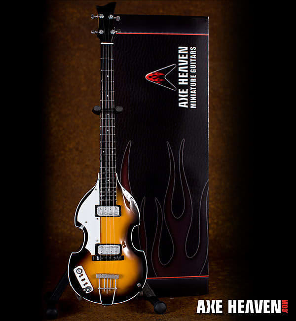 Axe Heaven #PM-025 - Paul McCartney Violin Bass Miniature Guitar Collectible image 1