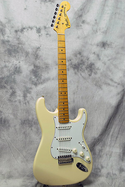 Fender Japan Stratocaster ST68-85TX Vintage White | Reverb