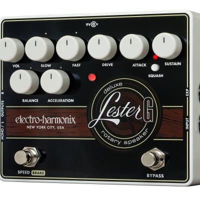Electro-Harmonix LESTER G Deluxe Rotary Speaker, 9.6DC-200 PSU included image 1