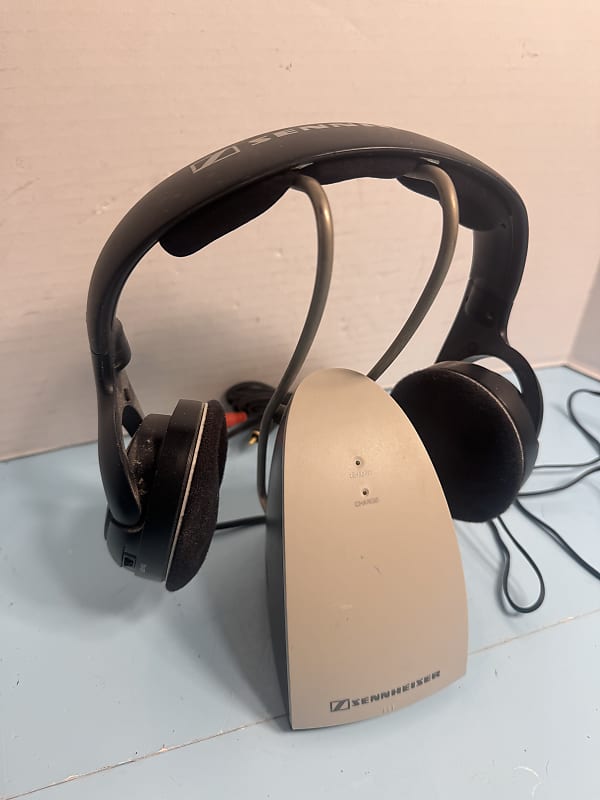 Sennheiser HDR120 Wireless Headphones TR120 Charging Dock Cradle &amp; Power Supply  			