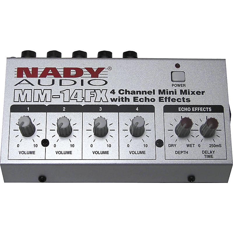 Nady MM-14FX Mini Line Mixer with Effects image 1