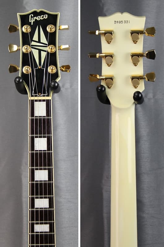 Greco Les Paul Custom EGC- 1989 - White Japan import | Reverb