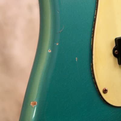 Luthier Made Precision Bass 2023 - Aged Teal Green Bild 7