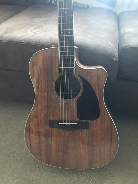 Fender CD220CE All Dao Nat Acoustic electric guitar