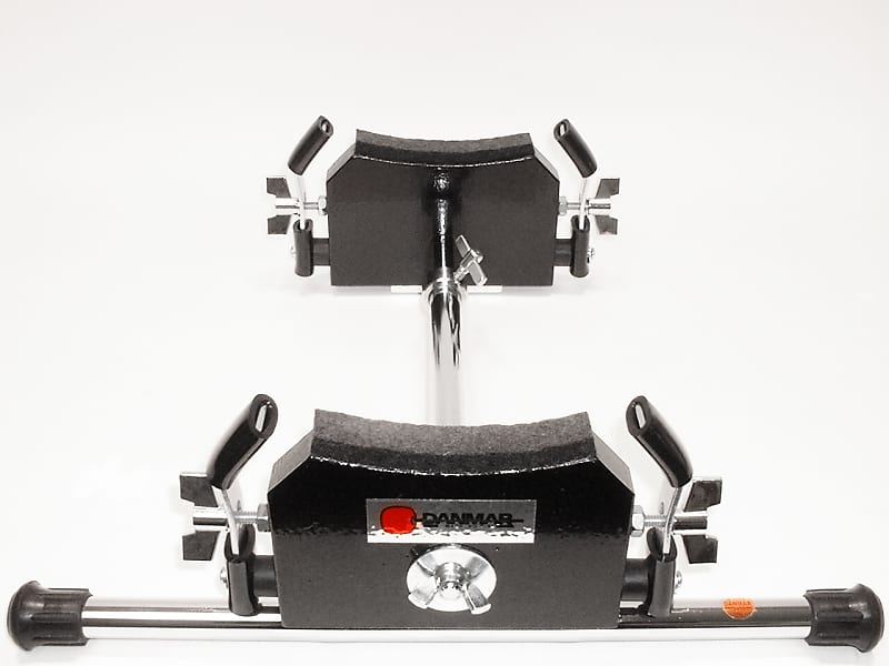 Danmar Floor Tom to Kick Conversion Riser Black Reverb