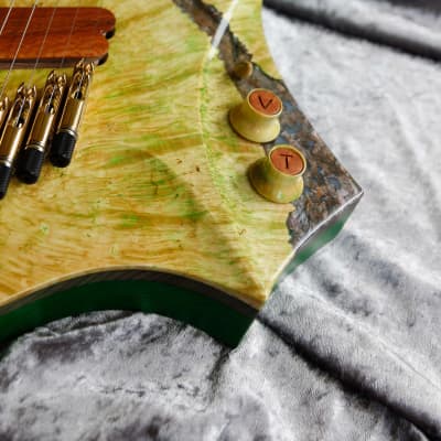 GB Liuteria Boutique guitar Sephiroth 8 string fanned image 14