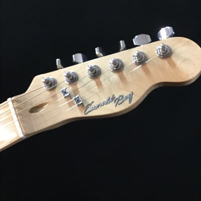 Emerald Bay  custom shop T-style electric guitar image 3