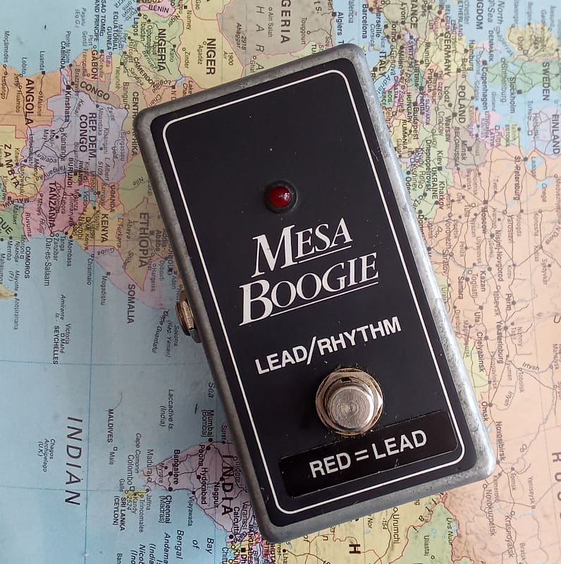 Not sure if it works : 80s Mesa Boogie RED = LEAD footswitch image 1