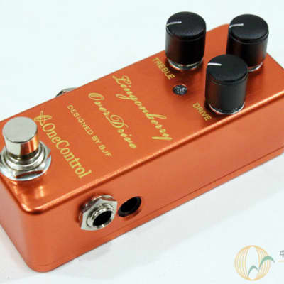 Reverb.com listing, price, conditions, and images for one-control-lingonberry-overdrive