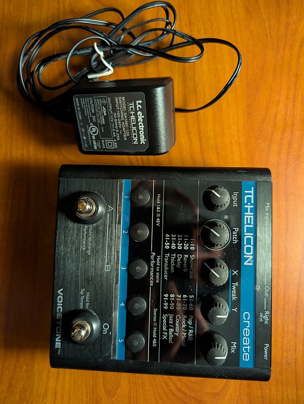 tc helicon create voicetone アダプターあり tc helicon create voicetone アダプターあり