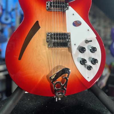 New 2024 Rickenbacker 330 Guitar - Fireglo, with OHS Case, 330FG Auth Dlr, 676 for sale