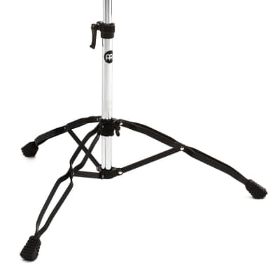 Meinl Percussion MLH Low Hat Stand - Chrome Plated Bundle with