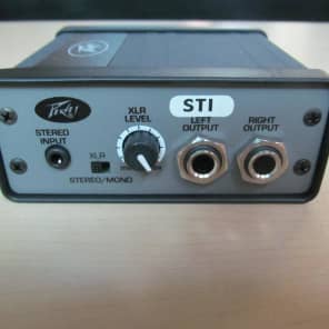 Peavey STI Stereo Transformer Interface DI Box
