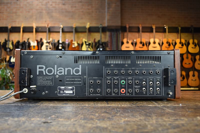 Roland PA-150 Stereo Mixer with Spring Reverb 80's | Reverb