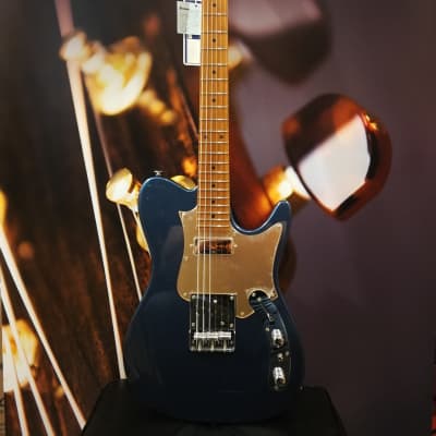 Ibanez AZS2209H-PBM Prestige  E-Guitar 6 String Single Cut - Prussian Blue Metallic + Case image 7