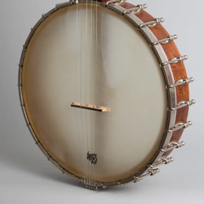 Bart Reiter  Round Peak 5 String Banjo (2010), ser. #3350, black tolex hard shell case. image 3