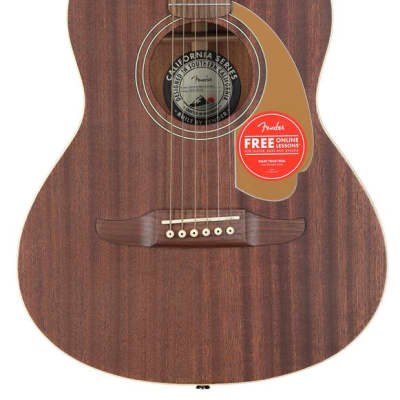 Fender Sonoran Mini Acoustic Guitar All Mahogany with Bag image 3