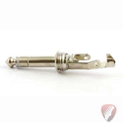 Switchcraft 297 Stereo TRS Male 1/4" Inch Plug, Nickel Finish image 3