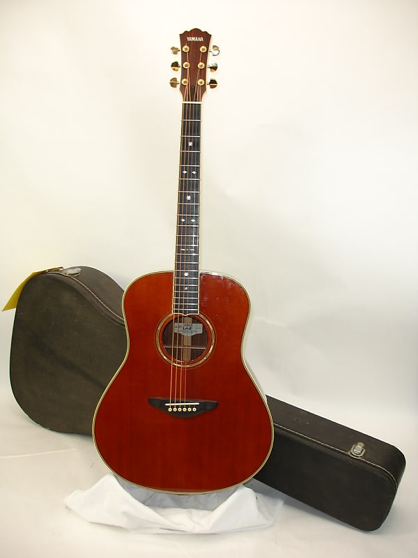 Vintage Yamaha LA-8 Acoustic Guitar - Antique Natural image 1