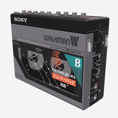 Sony WM-W 800 Walkman Portable Cassette Player (1985 - 1988) | Reverb