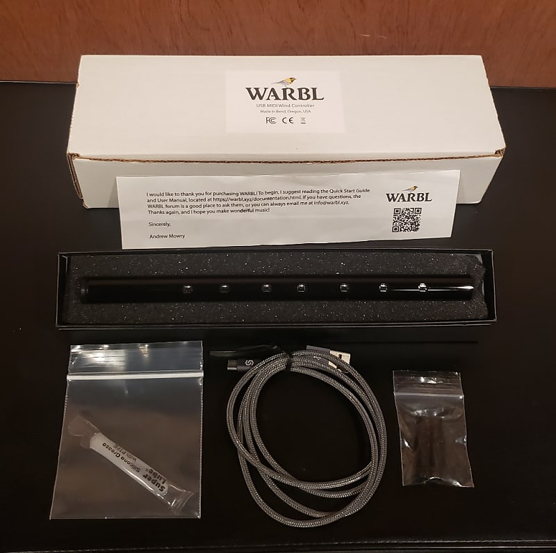 Warbl electronic shop tin whistle