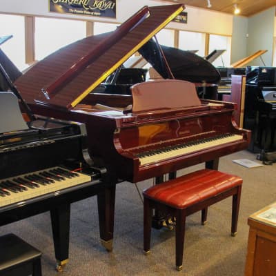 Wurlitzer 5'8" C173 Baby Grand Piano | Polished Mahogany | SN: 73722 image 8