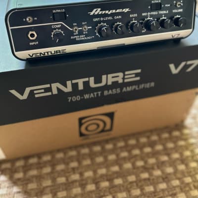 Ampeg Venture V7 700-Watt Bass Amp Head 2023 - Present - Black image 2