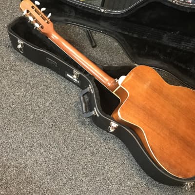 Woodland WM-300 vintage Gypsy Jazz Acoustic-electric Guitar Japan 1970s-1980s with hard case image 16