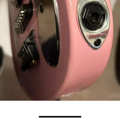 First Act Pink mini Guitar 2000s - Pink image 4