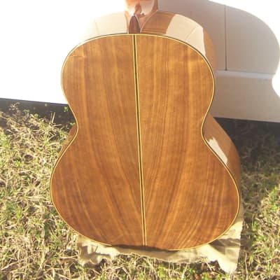 Amalio Burguet Nogal 2002  solid Spruce Walnut with an Cedar Top Excl. cond 655 Scale 52 nut HS Case image 4
