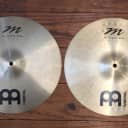USED Meinl M Series 14” Medium Hi-Hat Cymbals (Pair)