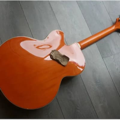 GRETSCH "G6120RHH Reverend Horton Heat Signature Hollow Body with Bigsby, Ebony Fingerboard,Orange" HARDCASE, PAPERS image 7