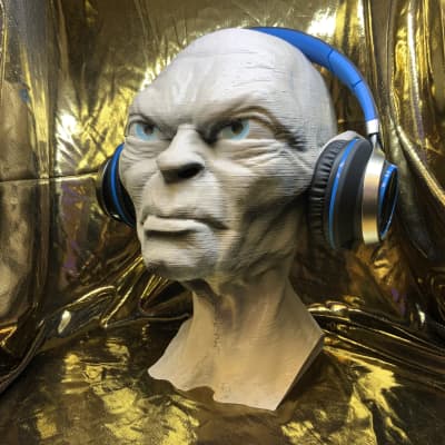 Gollum Headphone Stand! LOTR Headset Rack, like Sméagol/Hobbit/Elf/Troll/Orc/Ork image 7
