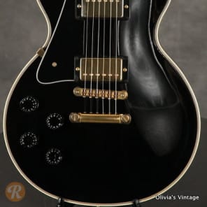 Gibson Les Paul Custom Left-Handed Ebony 1988